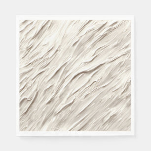 Serviette En Papier Texture ivoire Abstraite