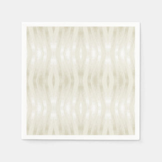 Serviette En Papier Textured noble light beige and white