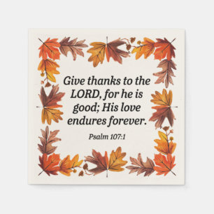 Serviette En Papier Thanksgiving