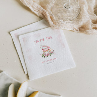 Serviette En Papier Thé Pour Deux Tea Thé