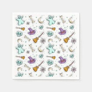 Serviette En Papier Thème d'Halloween mignon