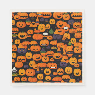 Serviette En Papier Thème Halloween