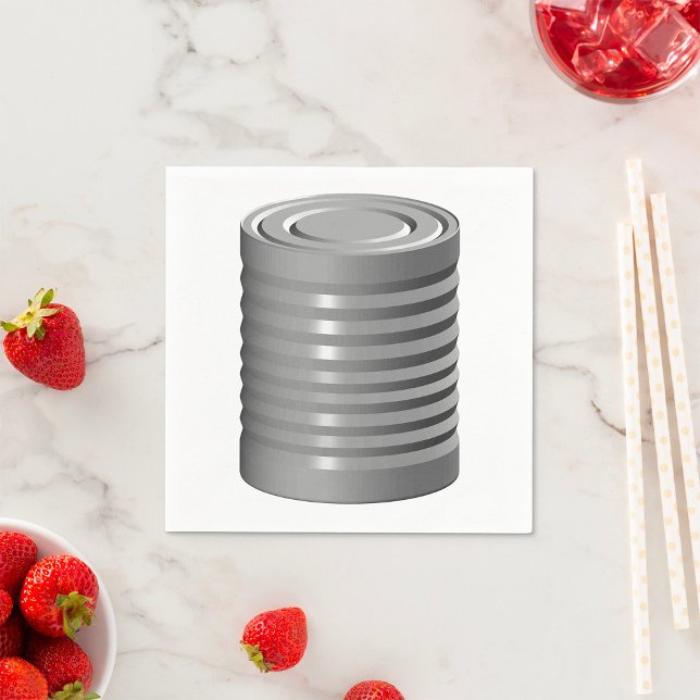 Serviette En Papier Tin Can Paper Napkins (Créateur téléchargé)