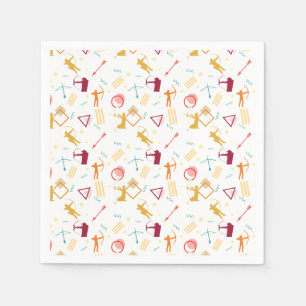 Serviette En Papier Tir à l'arc pour hommes - Garçons Bow et Motif à f