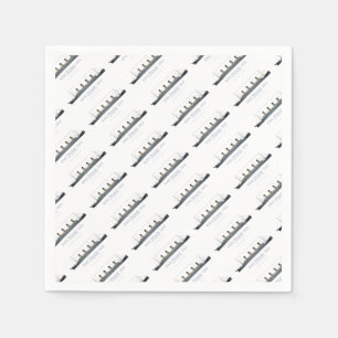 Serviette En Papier Titanic 1912