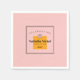 Serviette En Papier Toasts au Champagne