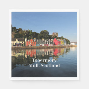 Serviette En Papier Tobermory, Mull, Écosse