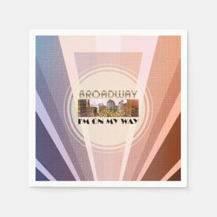 Serviette En Papier TOP Broadway Star Napkins