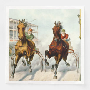 Serviette En Papier TOP Cyclisme Vieux dîner de papier de l'école Napk