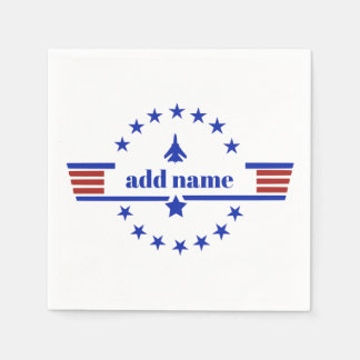 Serviette En Papier Top Gun (film) - serviettes d'anniversaire personn