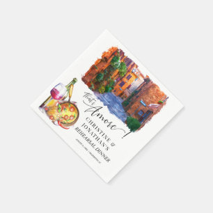 Serviette En Papier Toscane Italie Alimentation italienne Dîner de