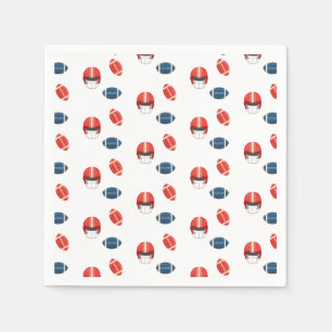 Serviette En Papier Touchdowns et minuscules orteils, baby shower de f