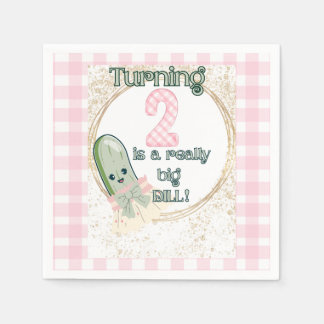 Serviette En Papier Tourner 2 est un vrai Big Dill ! Naples d'annivers