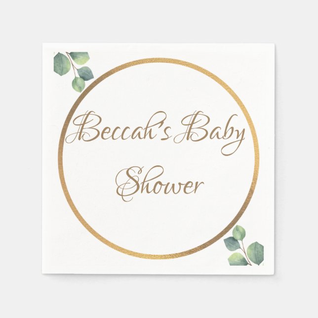 Serviette En Papier Toutes les serviettes de fête de l'occasion (Devant)