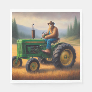 Serviette En Papier Tracteur Bigfoot