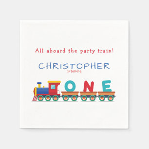 Serviette En Papier Train Chugga Chugga Choo Choo