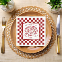 Tranches de plaisir anniversaire pizza italienne à