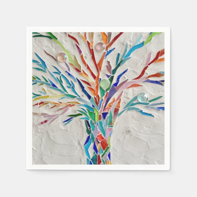 Serviette En Papier Tree of Life (Devant)
