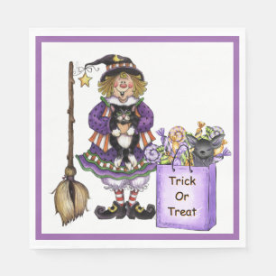 Serviette en papier Trick Or Treat
