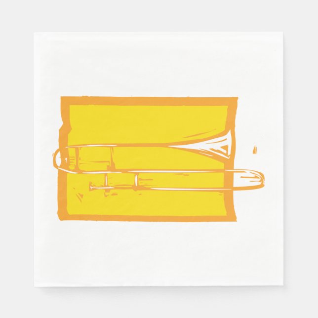 Serviette En Papier Trombone (Devant)