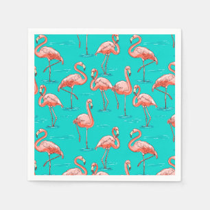 Serviette En Papier Tropical