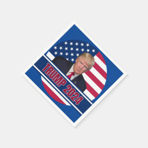 Serviette En Papier Trump 2024