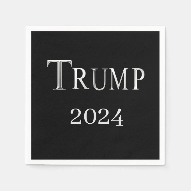 SERVIETTE EN PAPIER TRUMP 2024 (Devant)
