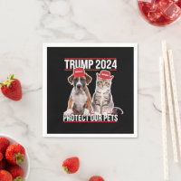 Trump 2024 Protégeons Nos Animaux de Compagnie Cha