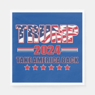 Serviette En Papier Trump 2024 : Retour de l'Amérique