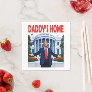 Serviette En Papier Trump Daddys à la maison