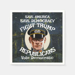 Serviette En Papier Trump Mariage de la retraite de fin d'année du Par