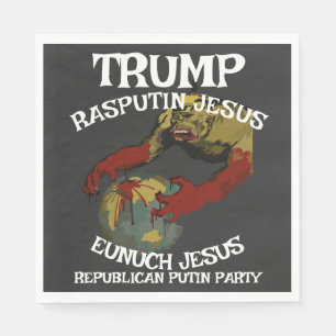 Serviette En Papier Trump Se Masturbe Dans Mon Tiroir A Chaussettes Ex