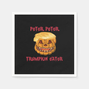 Serviette En Papier Trumpkin Citrouille mangeur classique