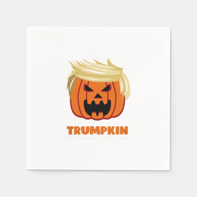 Serviette En Papier Trumpkin Classic Design (Devant)