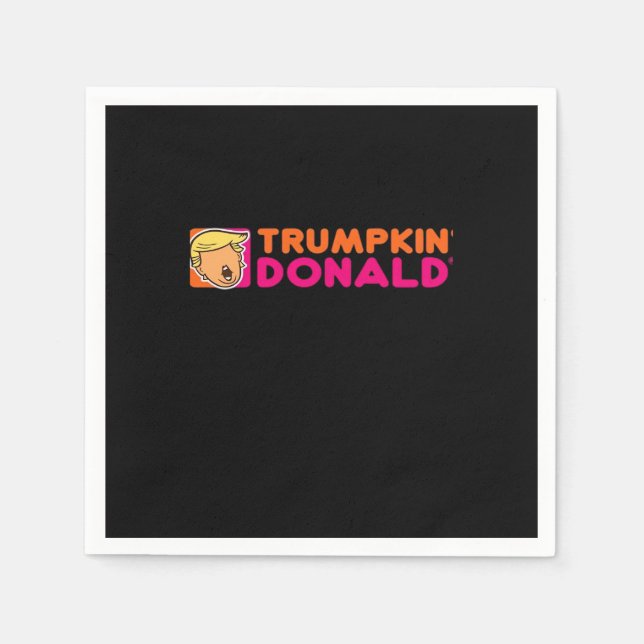 Serviette En Papier Trumpkin Donald Classic (Devant)