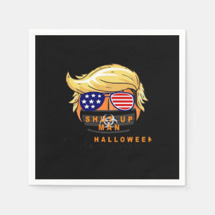 Serviette En Papier Trumpkin rendre l'Halloween grand à nouveau cadeau