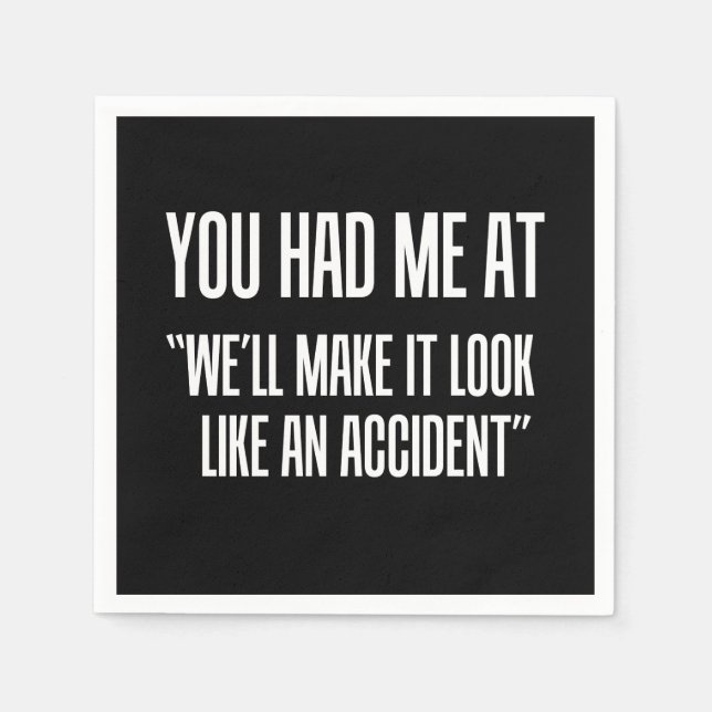 Serviette En Papier Tu M'As Donné À (Devant)