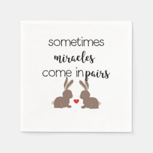 Serviette En Papier Twin Baby