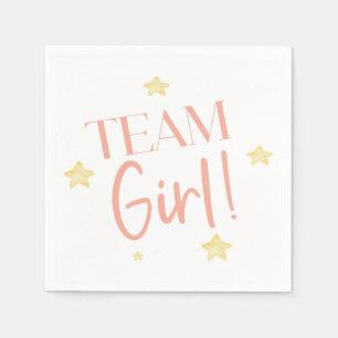 Serviette En Papier Twinkle Little Star Team Boy Blue Gender Reveal