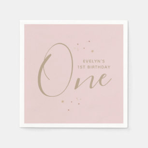 Serviette En Papier Twinkle Star 1er anniversaire