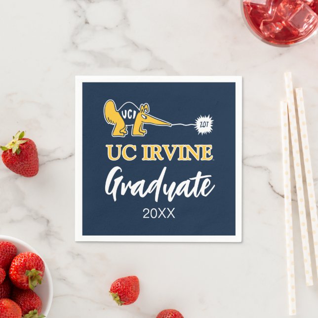 Serviette En Papier UC Irvine | UCI Anteaters Zot! (En situation)