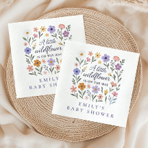 Un Baby shower Floral Petite Filles Fleurs sauvage
