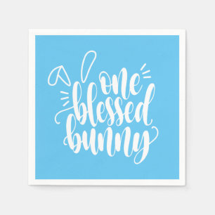 Serviette En Papier Un Blessé Lapin Capri Papier de calligraphie de Pâ