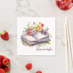 Serviette En Papier Un Chapitre De Plus - Book Lover, Book Club