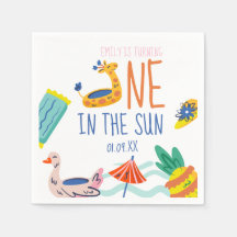 Un dans le soleil pour la fête d'anniversaire de p