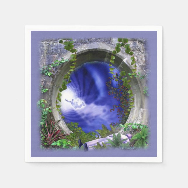 Serviette En Papier Un éveil (Devant)