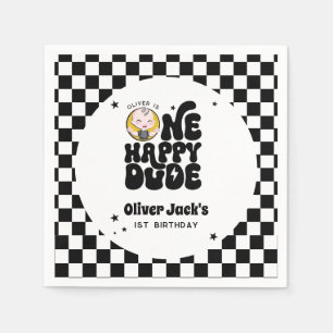 Serviette En Papier Un joyeux Dude 1er Anniversaire de fête Napkins