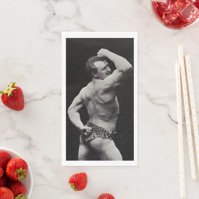 Serviette En Papier Un nouvel article de StrongMen Eugen Sandow Bodybu (En situation)