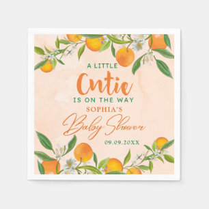 Serviette En Papier Un Petit Cutie Se Trouve Sur Le Chemin Du Baby sho
