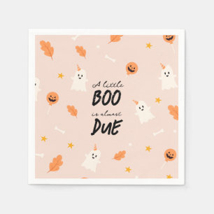 Serviette En Papier Un petit livre est presque à baby shower